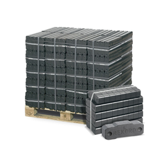 Rekord Braunkohlebriketts – 1.000 kg Palette Langbrennende Briketts für Kamin & Ofen